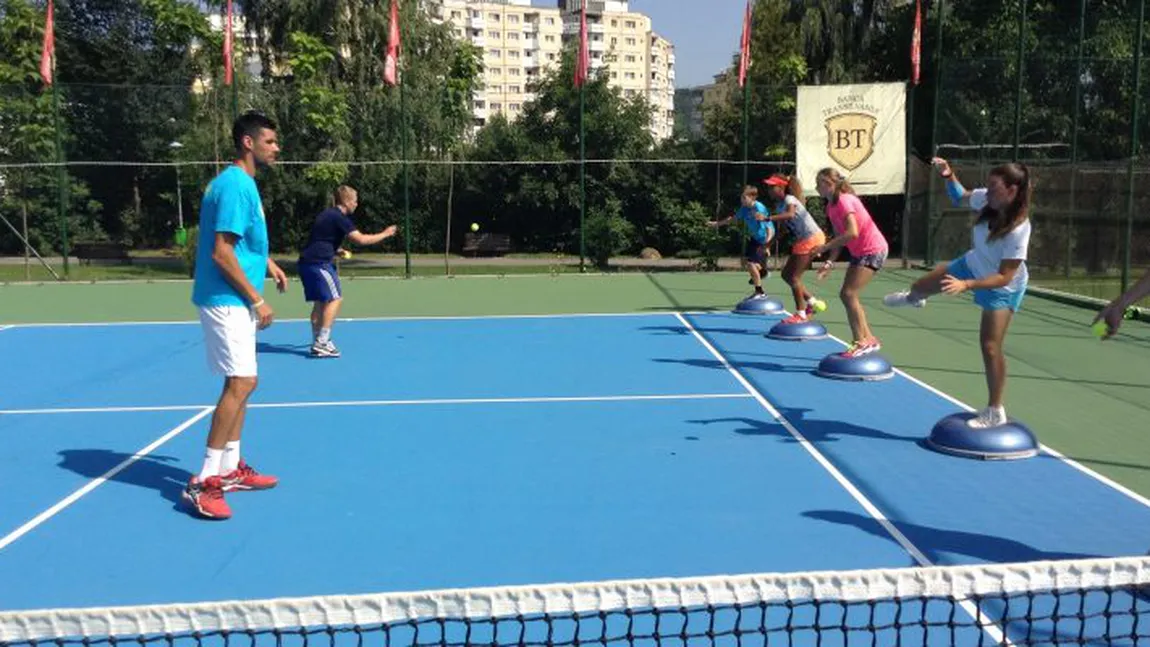 Primii jucători lansaţi de Academia de Tenis Victor Hănescu. Sportivii bursieri confirmă