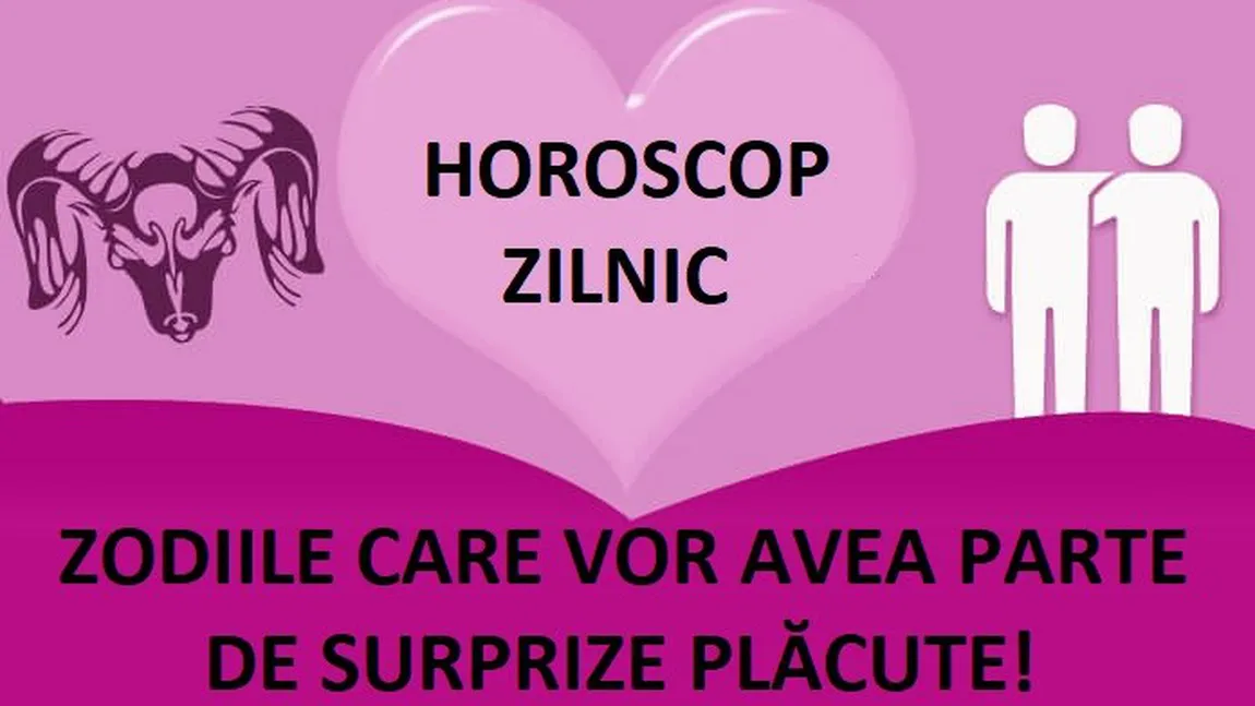 HOROSCOP 2 IUNIE 2018. Relaxare şi nu prea, află ce ţi-au pregatit astrele pentru ziua de sâmbată!