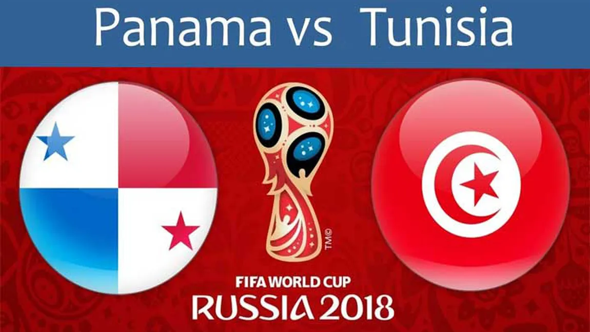 PANAMA-TUNISIA LIVE VIDEO ONLINE STREAMING TVR: 1-2 Meci de vacanţă la CM 2018