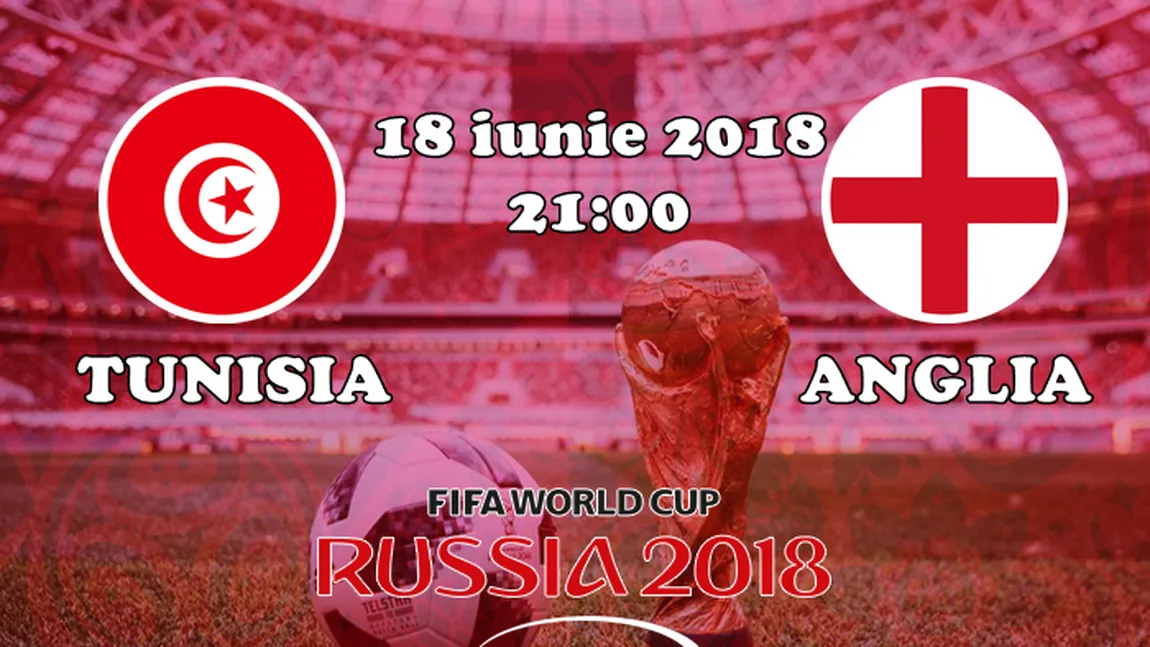 CM 2018. Anglia a câştigat dramatic cu Tunisia. Victorie chinuită, în prelungiri