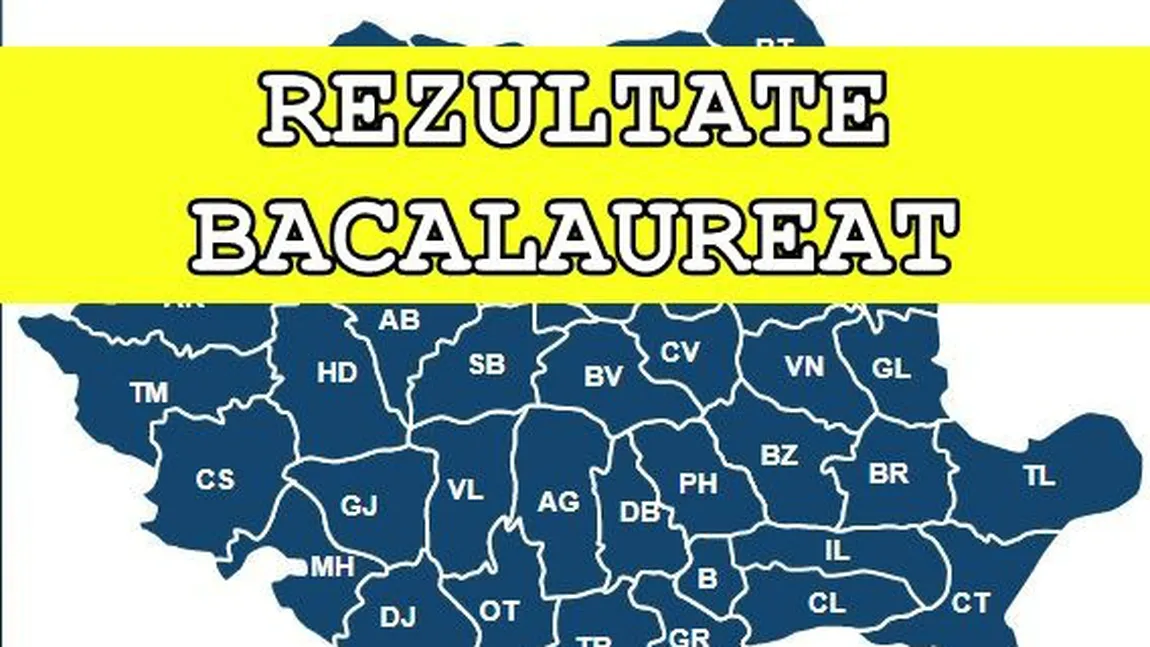 REZULTATE BACALAUREAT 2018 EDU.RO: Judeţul cu cea mai mică rată de promovabilitate şi topul judeţelor fruntaşe la Bac în 2017