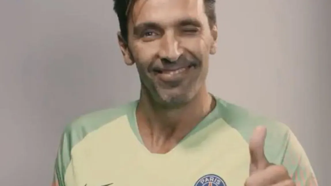 Un nou şoc pe piaţa transferurilor. Gianluigi Buffon este noul portar al lui PSG VIDEO