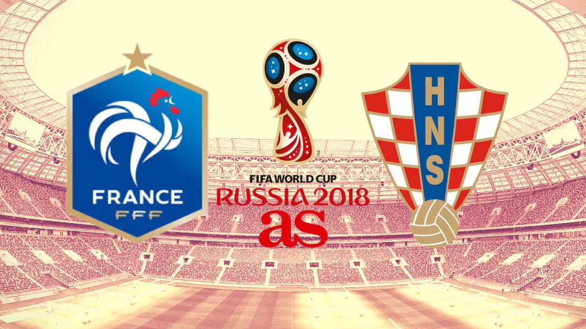 FRANTA - CROATIA 4-2 în FINALA CM 2018. Cea mai scumpă naţională câştigă trofeul Cupei Mondiale