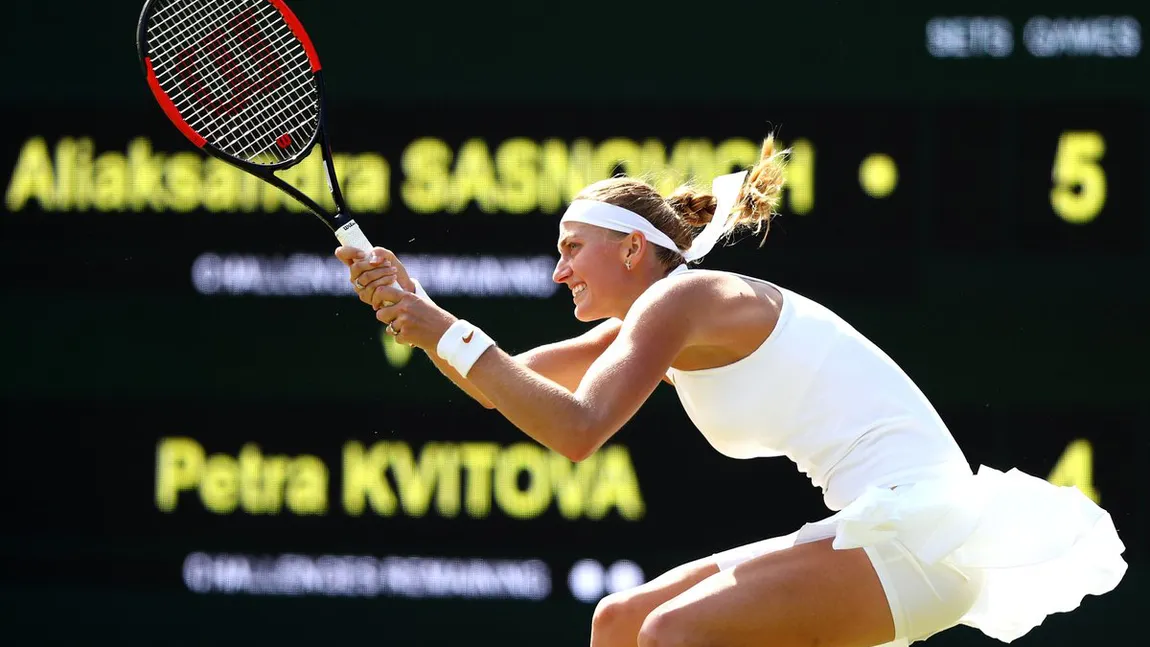 WIMBLEDON 2018. Surpriza zilei, Petra Kvitova, dublă câştigătoare, a fost eliminată Monica Niculescu pleacă şi ea acasă