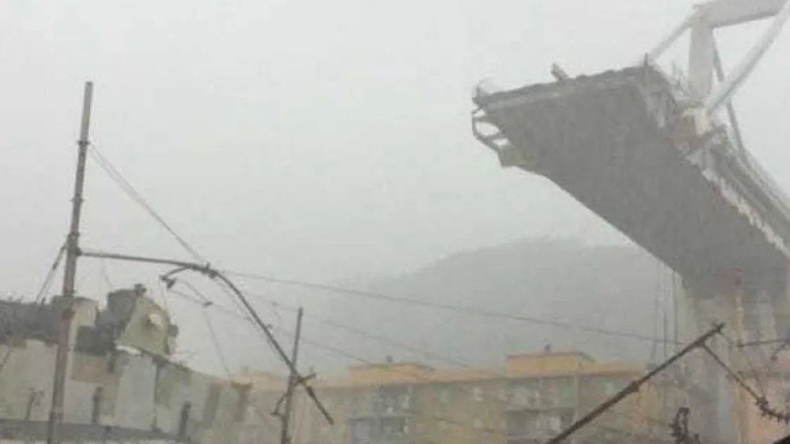 Bilanţul tragediei din Genova: 40 de morţi şi câteva persoane date dispărute UPDATE