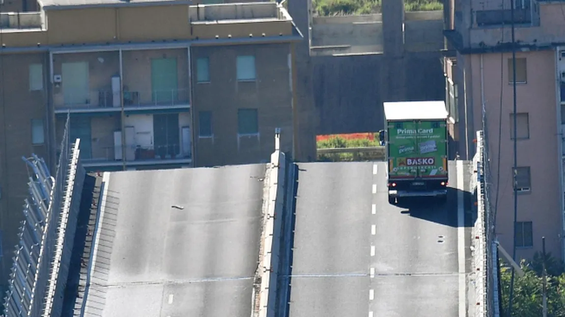 Bilanţul morţilor de la podul prăbuşit la Genova a ajuns la 43