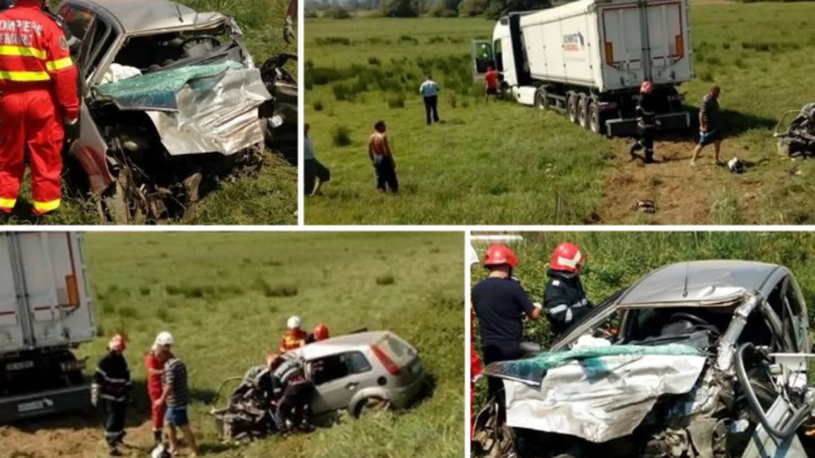 Accident grav în judeţul Arad. Un bărbat a murit pe loc