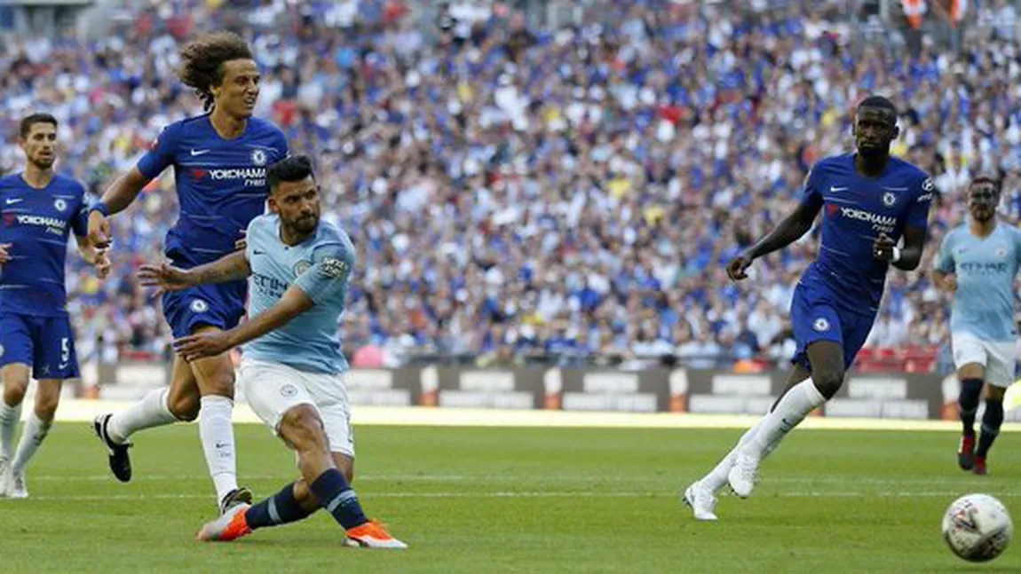 Manchester City a câştigat Supercupa Angliei. Kun Aguero a decis partida cu Chelsea