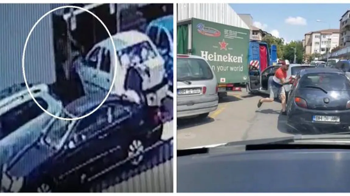 Scene violente în trafic. Mai multe maşini au fost vandalizate