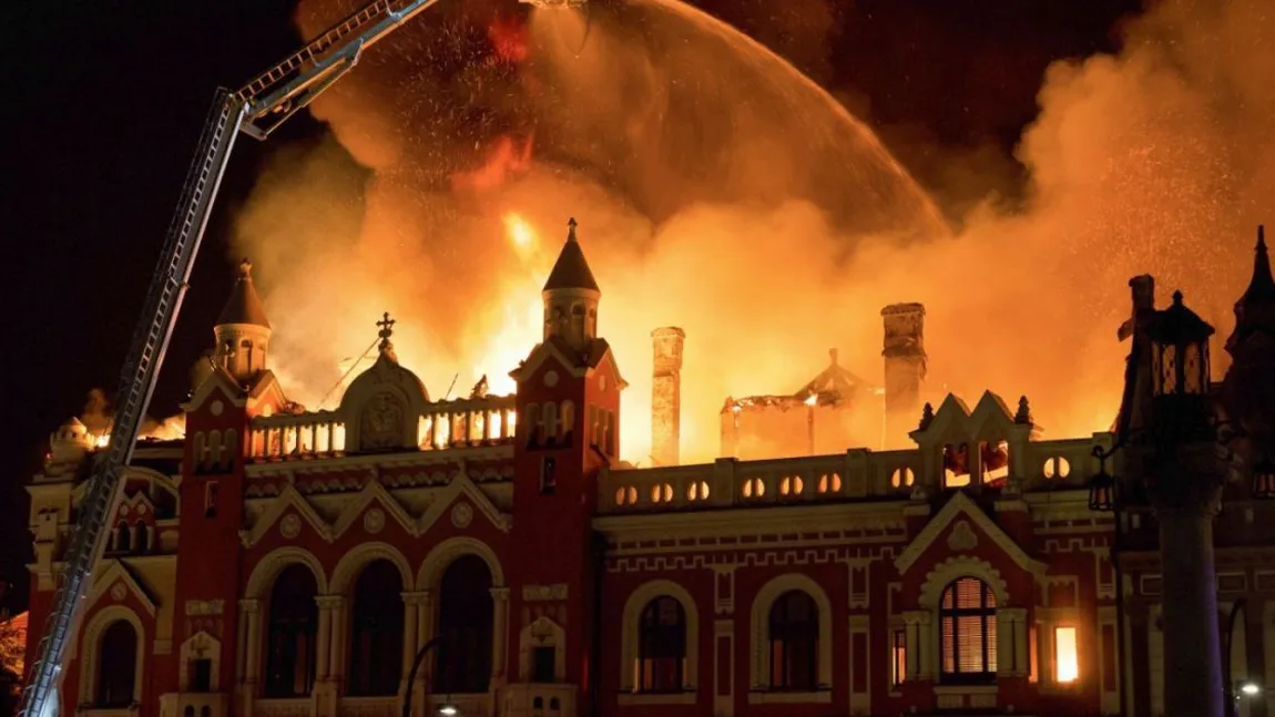 Comisie pentru stabilirea cauzei incendiului de la Palatul Episcopiei Greco-Catolice din Oradea