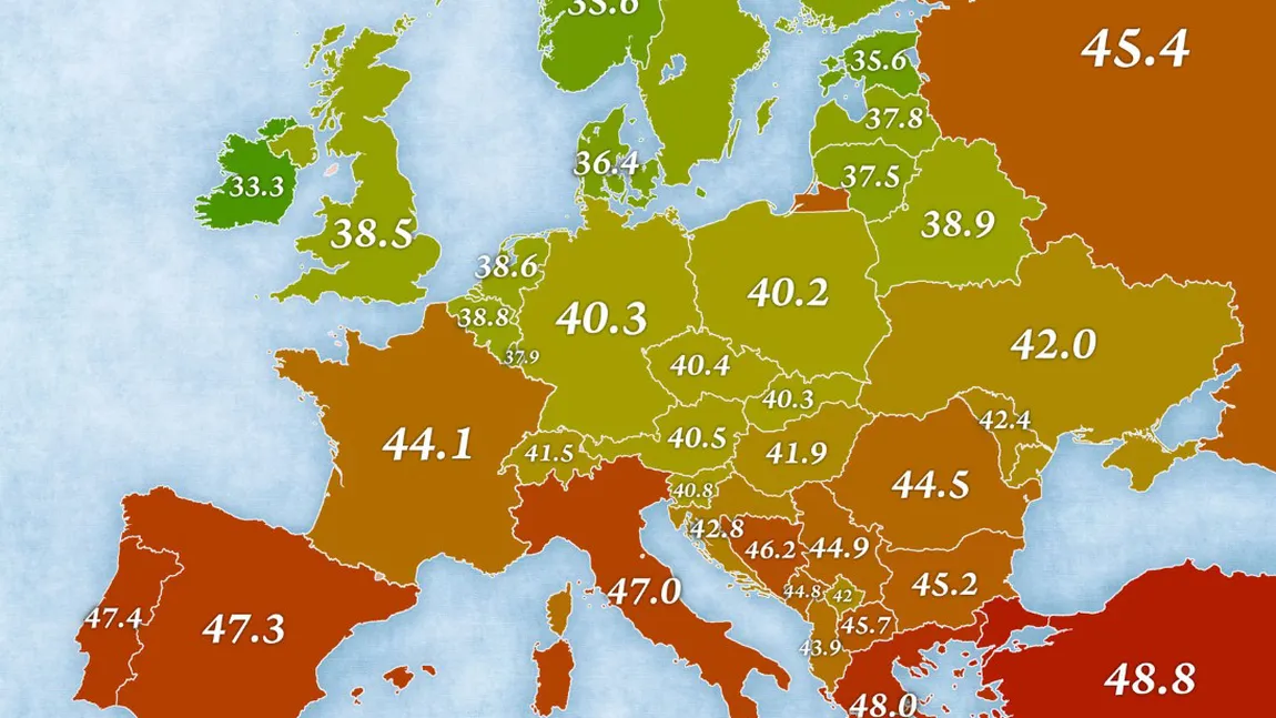 Harta celor mai ridicate temperaturi înregistrate vreodată în Europa. Ce şanse sunt ca ele să fie depăşite vara aceasta?