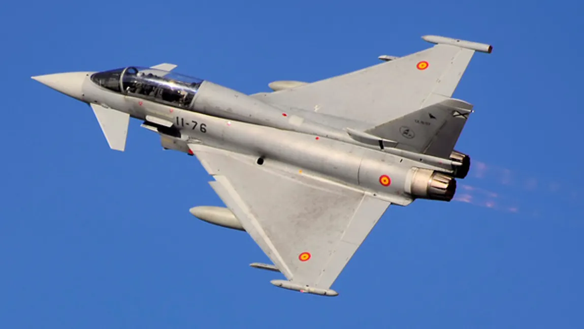 Un avion de vânătoare spaniol a lansat din greşeală o rachetă în Estonia