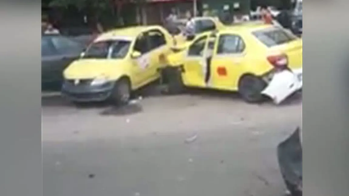 Accidente grave în Capitală: şase maşini implicate, trei victime