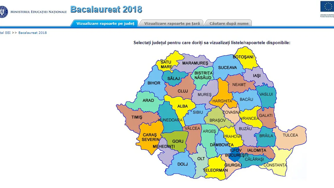 REZULTATE BAC 2018 EDU.RO. Cea mai mare medie a fost obţinută de un elev din Bucureşti. Vezi notele pentru fiecare judeţ