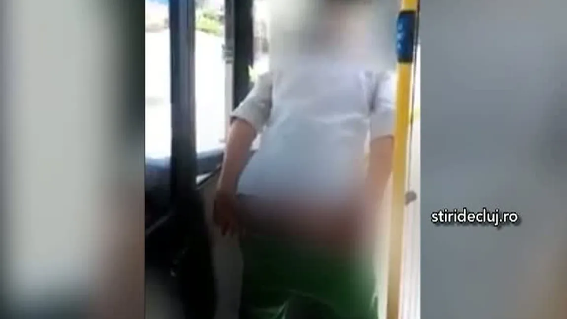 Scandal monstru într-un autobuz. Un pasager a fost la un pas să se ia la bătaie cu şoferul  VIDEO