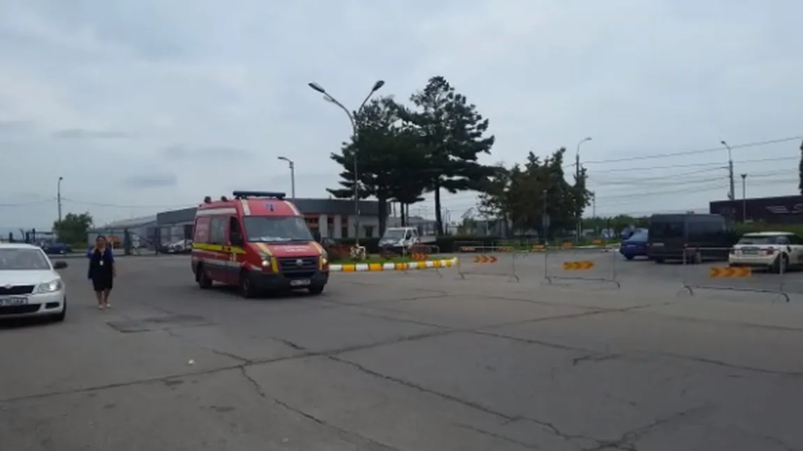 Trei muncitori s-au curentat pe un şantier din Sibiu. A fost solicitat un elicopter SMURD