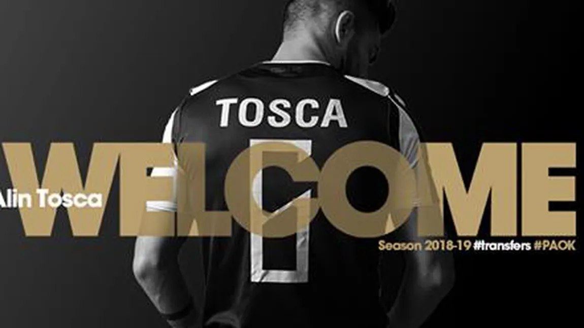 Alin Toşca, împrumutat de PAOK Salonic de la Betis Sevilla