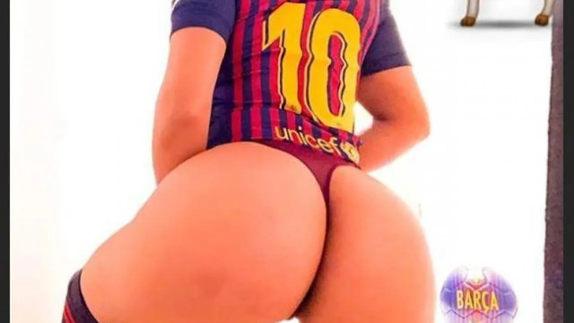 Lionel Messi, hărţuit de Miss Bum Bum. Finalul poveştii, cu 