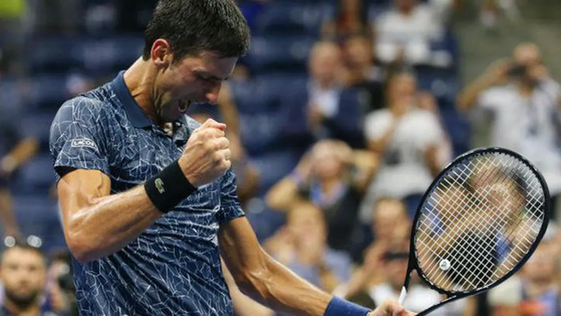 US OPEN 2018. Novak Djokovic s-a calificat pentru a 33-a oară într-o semifinală de Grand Slam