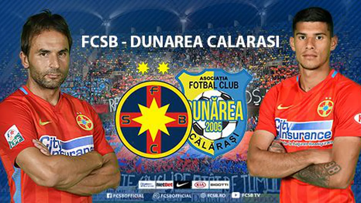FCSB - DUNAREA CALARASI 2-0: Dică îi readuce pe stelişti pe primul loc în Liga 1