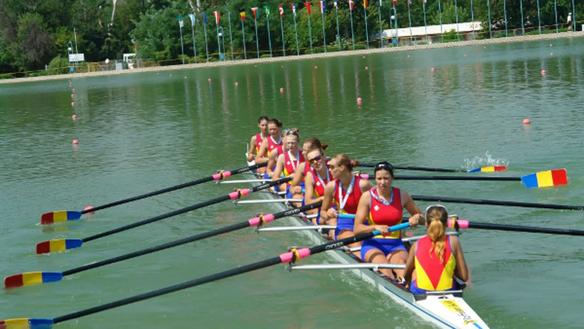 Campionatele mondiale de canotaj: Locurile 5 şi 6 pentru echipajele României de 8+1 fete, respectiv băieţi