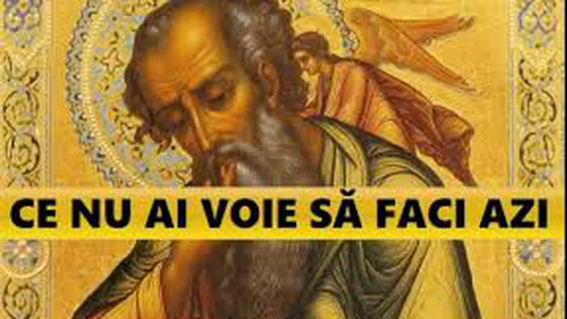 CALENDAR ORTODOX 2018. Cruce roşie, ce sfinţi sunt sărbătoriţi duminică
