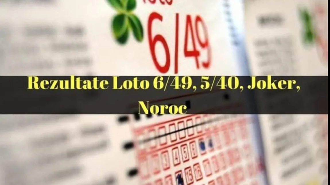 LOTO, LOTO 6 DIN 49. REZULTATE LOTO 2 septembrie 2018, numere loto 02.09.2018, conform LOTO.RO