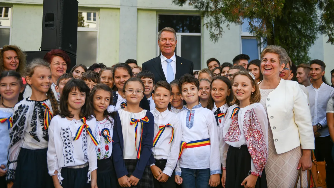 Klaus Iohannis, la deschiderea anului şcolar: Reformele în educaţie au stat mai mult sub semnul 