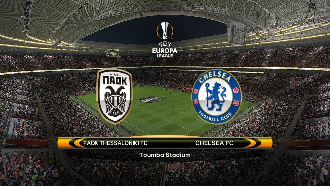 PAOK Salonic - Chelsea 0-1 în Grupa L din Europa League. Debut ratat pentru Răzvan Lucescu