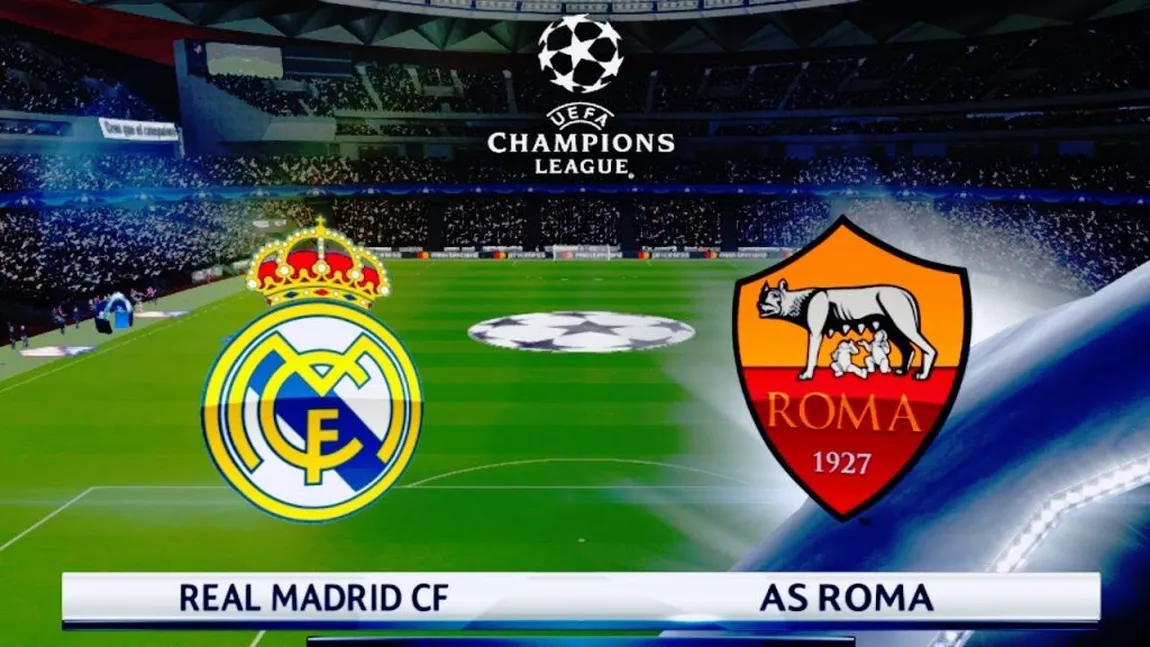 REAL MADRID - AS ROMA 3-0 în grupa G din Champions League 2018