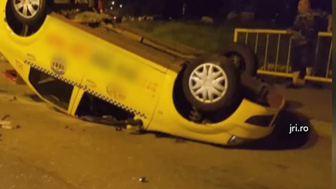 Accident grav în Iaşi. Două persoane au fost rănite