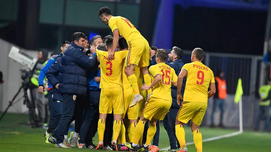 Performanţă uriaşă! Echipa naţională U21 a României s-a calificat la EURO 2019