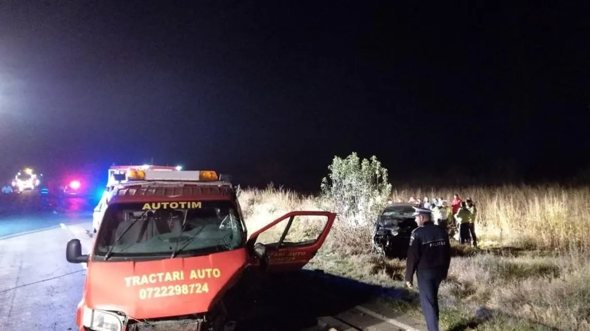 Un mort şi şapte răniţi în accidentul de pe DN 2A