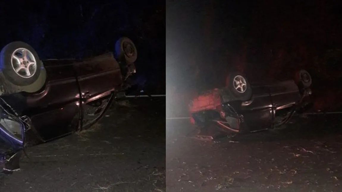 Accident grav provocat de un şofer fără permis. Un bărbat a murit, iar altul a fost rănit