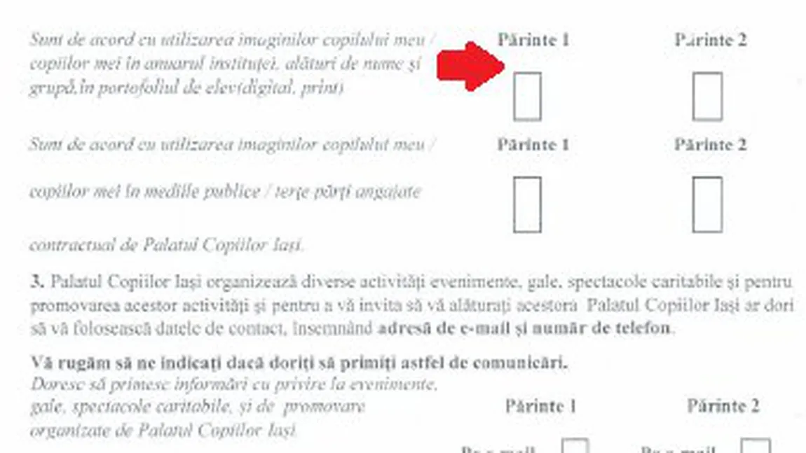 Primul DOCUMENT OFICIAL legat de egalitatea de GEN din România. 