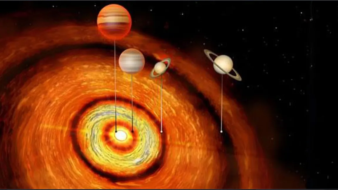 Premieră în astronomie: 4 planete gigantice descoperite pe orbita unei stele foarte tinere