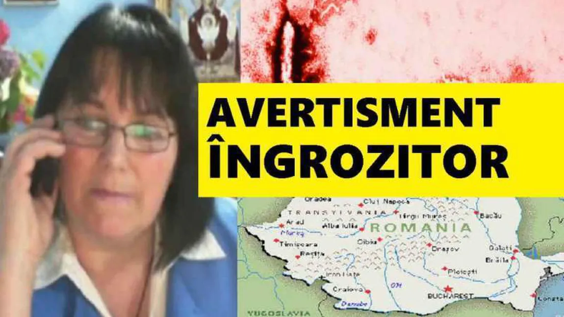 Maria Ghiorghiu, premoniţie devastatoare. Un cutremur mare se apropie, iar un politician va muri!