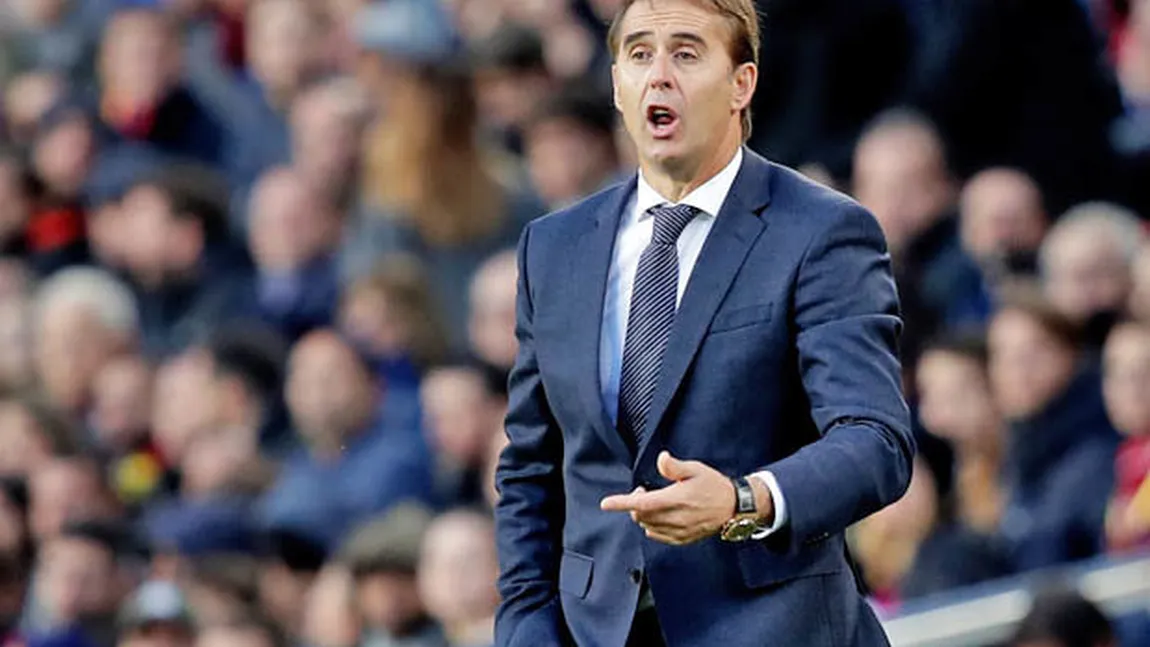 Julen Lopetegui a fost demis de la Real Madrid