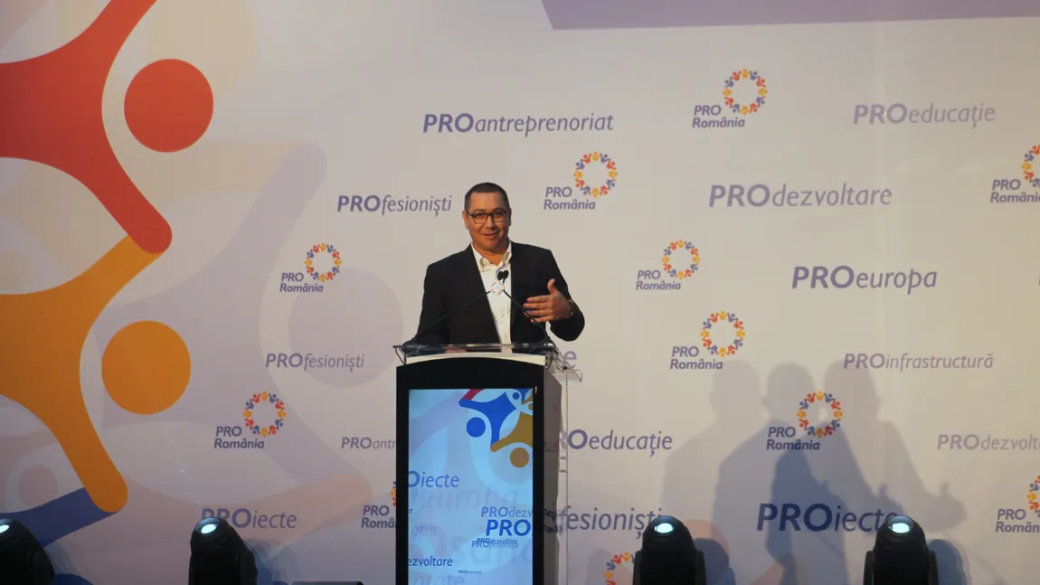 Former Prime Minister of Romania, Victor Ponta, elected President of ProRomania Party