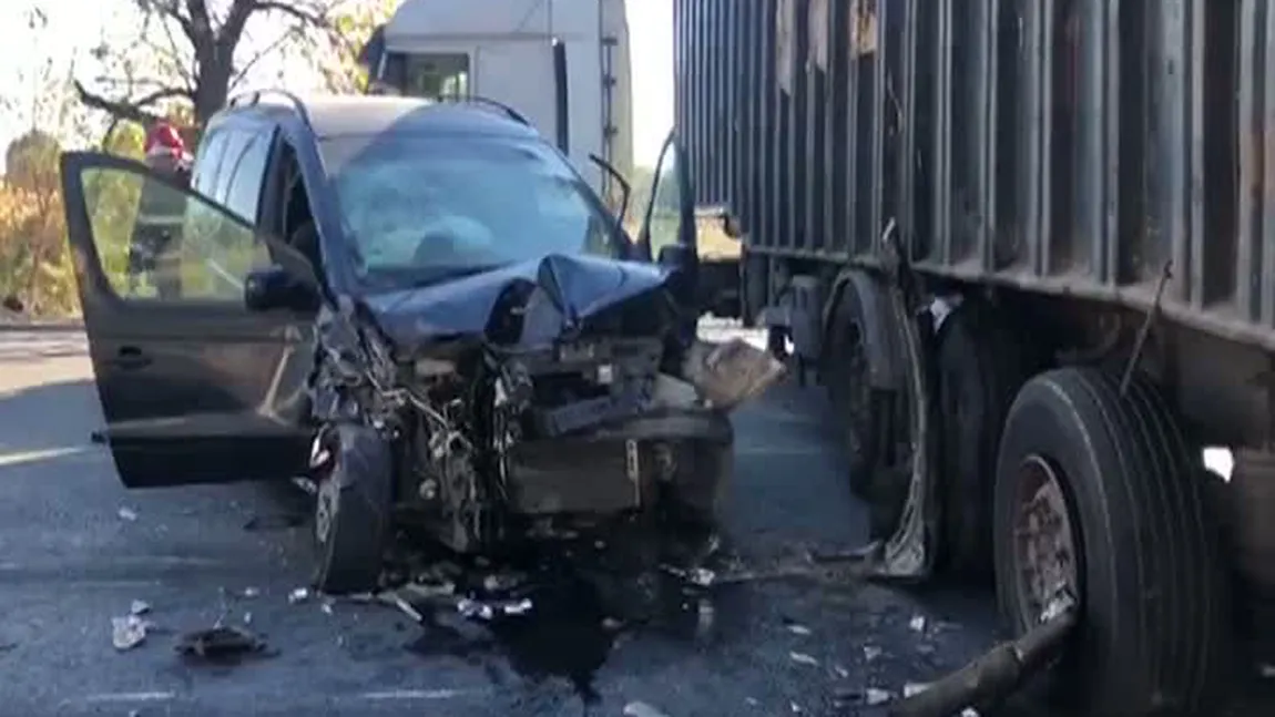 Accident grav în Jilava: şase persoane au fost rănite