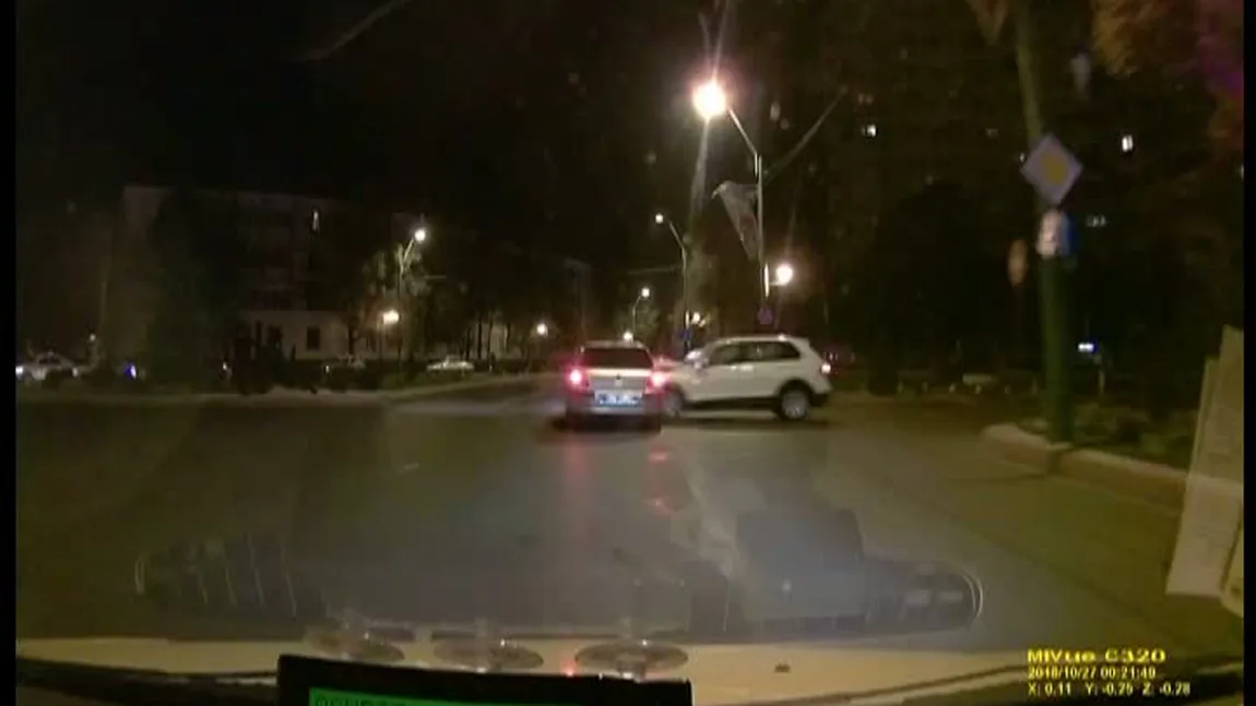 Accident violent în Capitală. O persoană a fost rănită