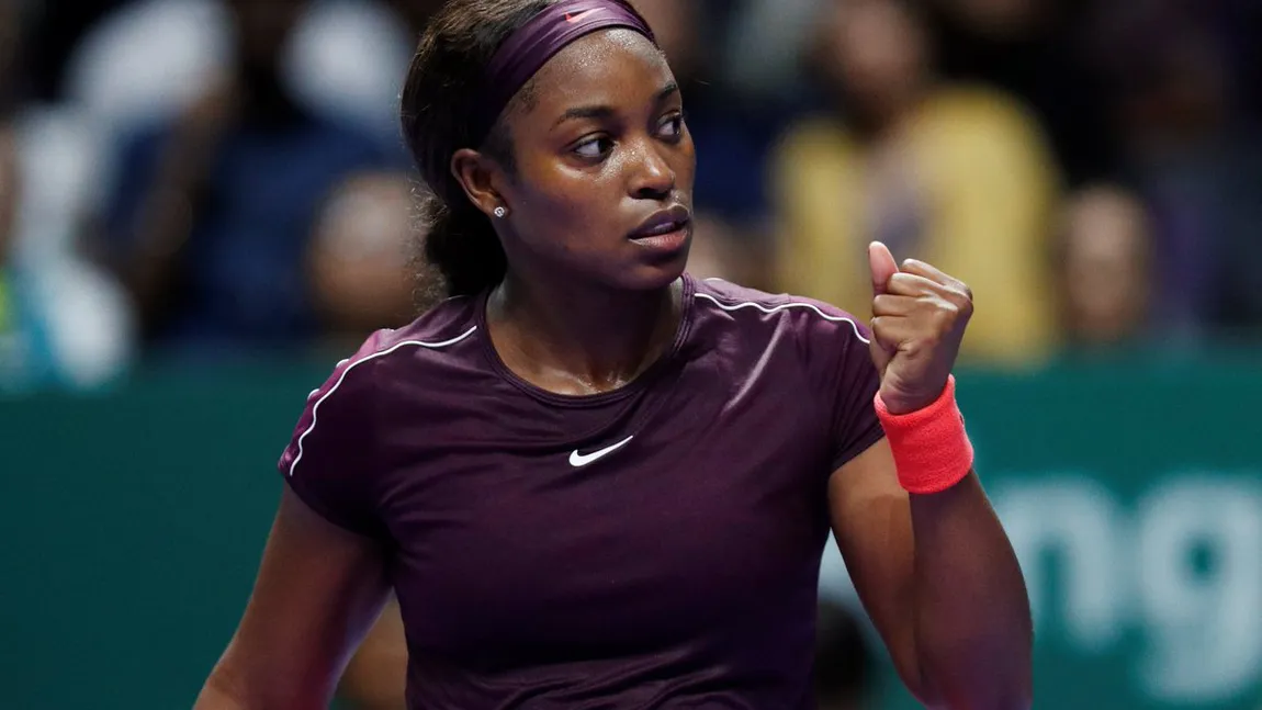 TURNEUL CAMPIOANELOR. Sloane Stephens, ultima calificată în careul de aşi. Programul semifinalelor