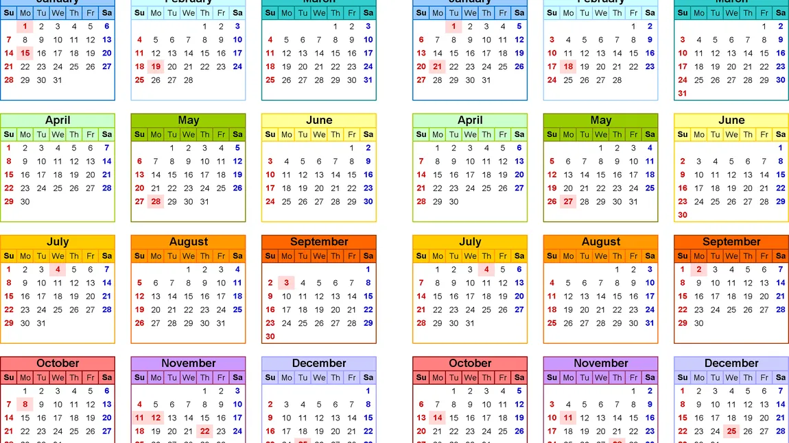 ZILE LIBERE 2019: Guvernul va anunţa când se fac 