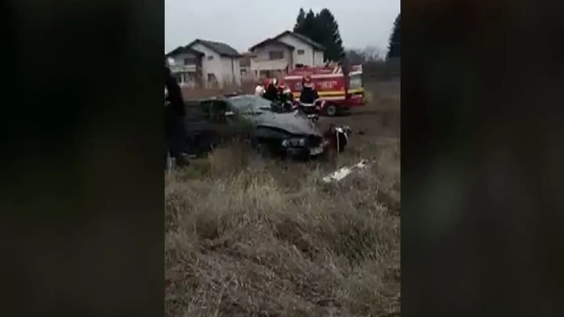 Accident cumplit în judeţul Giurgiu. O persoană a murit pe loc