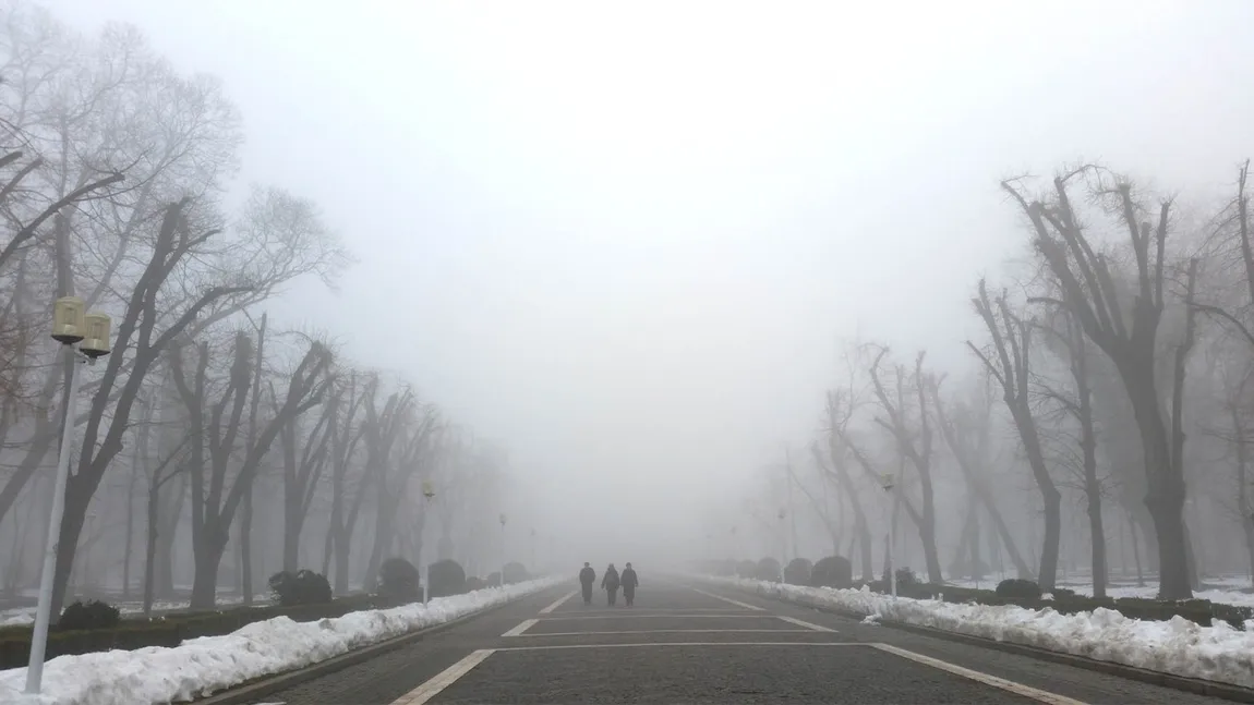 Avertizări meteo cod galben de CEAŢĂ. Este vizat şi Bucureştiul UPDATE