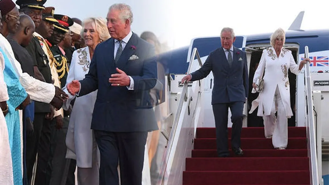 Prinţul Charles, în turneu african împreună cu soţia lui, Camilla