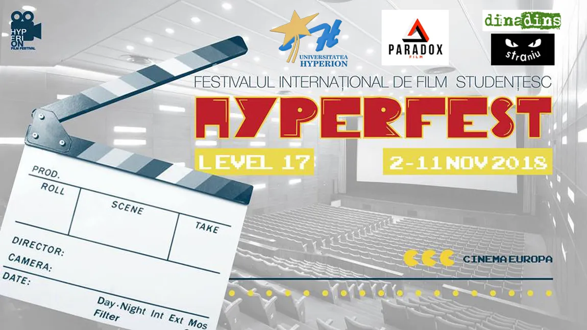 HyperFest, Festivalul Internaţional de Film Studenţesc al Universităţii Hyperion Ediţia 2018