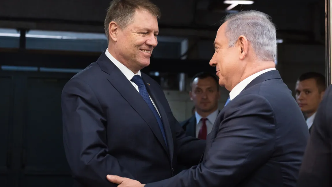 Netanyahu: România îşi va muta ambasada de la Tel Aviv la Ierusalim. Preşedintele Ioahnnis recunoaşte ceea ce este evident