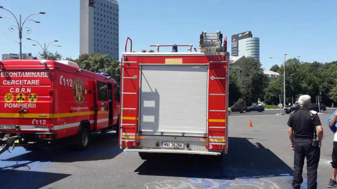 Incendiu într-un apartament din Capitală: pompierii au intervenit de urgenţă