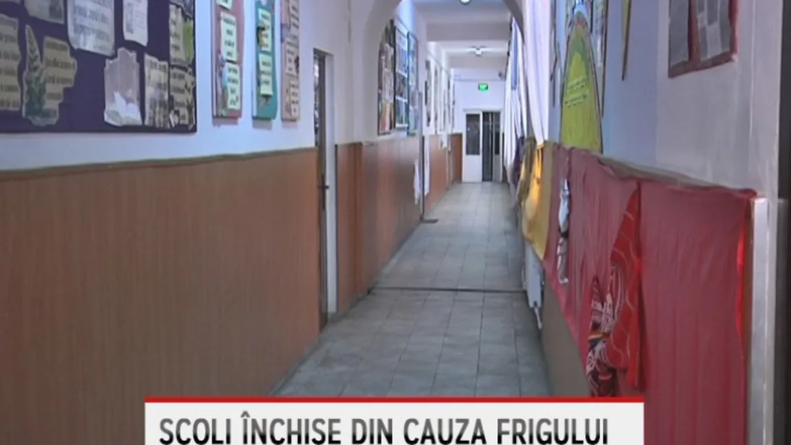 Şcoli închise din cauza unor avarii la sistemele de încălzire